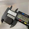 Cabaça com mantra de seis caracteres em forma de estrela de madeira de águia-de-odor Acessório de conta budista DIY para paz e alegria