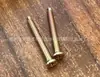 Postes de Cobre para Cableado, Postes de Cableado para Interruptores, Cuadrados de Cobre, Postes de Cableado para Placas de Circuito Impreso, Pines en Forma de Herradura, Cuadrados de Cobre Niquelado
