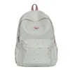 Mochila Ligera para Viajes de Estudiantes Universitarios Transfronterizos, Mochila Escolar de Nicho Estrellada de Moda para Niñas, Mochila de Gran Capacidad para Estudiantes de Secundaria y Preparatoria