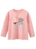 27home Roupas Infantis Transfronteiriças Outono Novo Estilo Versão Coreana Camiseta de Manga Longa Infantil Meninas Desenho Animado Camada Base Roupas de Bebê