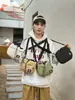 Bolso Cubo con Cordón de Patrón de Diamante para Hombres y Mujeres 2025 Nuevo Bolso de Hombro Ligero para Commuting Bolso Cruzado Versátil para Teléfono Móvil