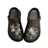 Acessórios de Sapatos de Crocodilo Transfronteiriços~DIY Foguete Espacial Astronauta Estrelas Flores Acessórios Decoração Superior Fivelas de Sapato Chinelos para Meninas