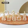 Frasco de Aromaterapia para Carro Casual 10ml Cordão Frasco de Perfume Vazio Saída de Ar Condicionado Mini Frasco Dispensador de Óleo Essencial Volátil