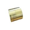Moneda de Oro Aleación de Zinc Dorado Molinillo de Cigarrillos 40mm 4 Capas Metal Molinillo de Tabaco