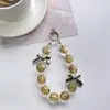 Cadena para Teléfono de Cuentas de Estrella Coloridas, Funda de Teléfono con Lazo de Alto Brillo, Colgante para Bolso, Cadena para Botella de Agua, Decoración para Llavero al por Mayor