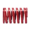 Padrão Japonês Vermelho 65Mn Mola para Moldes Padrão Japonês Retangular Compressão Forte Mola de Compressão de Fio Plano Tm Spring Swm Carga Média