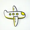 Bonito desenho animado aeronave sol nuvens astronauta broche criativo acrílico distintivo infantil prêmio combinando camiseta