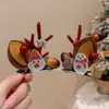 Accesorios para el Cabello de Navidad Pinzas para el Cabello de Reno Lindos para Niños y Adultos Pasadores de Papá Noel Diademas Adornos Pinzas Pequeñas Tocados