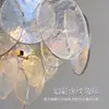 Iluminación de sala de estar estilo francés con un toque vintage y sofisticado, lámpara de cristal, araña artística y única para el recibidor, dormitorio y estudio
