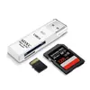 Leitor de Cartão Usb3.0 Dois em Um Conversor de Cartão de Memória Sdtf Adaptador Multifuncional para Laptop