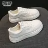 Piel Genuina Suela Suave Pies Que No Se Cansan Zapatos sin Cordones Zapatos Blancos para Mujer 2026 Otoño Nuevo Versátil Estudiante Suela Plana Casual Zapatos Deportivos