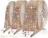Accesorios Diamante de Cristal Adhesivo DIY Pedrería Cinta de Diamante Autoadhesiva Cinta Decorativa Adhesivo Termofusible Cinta de Diamante Estilo Natural