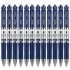 Pluma de Gel Retráctil Deli, Alta Calidad, Diseño Elegante para Estudiantes de Secundaria, Secado Rápido, Escritura Suave, Adecuada para Exámenes Estudiantiles y Uso de Oficina