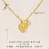 Conjunto de Joias Étnicas Banhado a Ouro de Xinjiang Cheio de Diamantes, Pulseira e Colar de Moeda de Cobre para Mulheres, Joias de Alto Padrão Estilo Old Money
