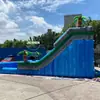 Combo de Piscina con Tobogán Inflable para Niños Piscina de Jardín
