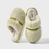 Pantuflas de Algodón para Mujer Otoño/Invierno 2026 para Calidez en Casa y en Interiores, Pantuflas Antideslizantes con Forro de Felpa para Estudiantes y Parejas para Exteriores, Zapatos de Algodón con Suela Gruesa