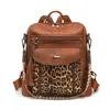 Tendencia Global de Primavera Transfronteriza Bolsos de Mujer de PU, Mochilas de Mujer, Bolsos de Mamá, Multifuncionales Casuales Venta al por Mayor