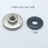 100 Tipo 125150180230 Amoladora Angular Placa de Presión Hexagonal Sujeción Dispositivo de Sujeción Máquina de Rectificar Prensa Molino Manual Placa de Presión