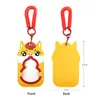 Enviar Inmediatamente Llavero Año del Caballo Estilo Chino Elegante Buen Significado Caballo de Cuero Colgante para Llaves Correa Regalo Creativo de Año Nuevo