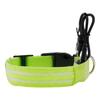 Promoção quente da Amazon Coleira LED luminosa para animais de estimação, carregamento USB, coleira de aviso piscante universal para cães e gatos, coleira de cachorro