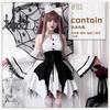 Vestido lolita de la subcultura punk Y2G de estilo gótico oscuro europeo y americano, disfraz de Halloween, disfraz de sirvienta COS