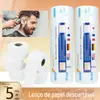 Suprimentos para Barbearia em Estoque: Papel Descartável para Pescoço, Papel para Pescoço Anti-Quebra de Cabelo, Ferramentas Impermeáveis para Coloração e Permanente, Papel de Proteção para Pescoço