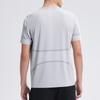 Ropa de secado rápido Camiseta deportiva de secado rápido para hombre, de manga corta, transpirable, de verano, holgada, de seda helada, para entrenamiento físico, para correr