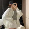 Conjunto de dos piezas de verano para mujer talla grande, estilo 'old money' relajado, versátil, casual, corte holgado, diseño único, ligero
