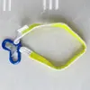Cuerda Anticaídas para Minería de 2m, Cuerda de Seguridad Anticaídas Reflectante Doble Gancho Lista para Usar, Colores Brillantes, Correa Anticaídas Reflectante de Cuatro Capas