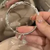 Pulseira Brocado de Flores Feminina Borboleta Estudante Pulseira Presente Dia das Mães Dia dos Namorados