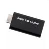 Convertidor de PS2 a HDMI, Adaptador de Interfaz de Alta Definición de Video a HDMI para Juegos de PS2 a HDTV