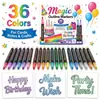 Nuevo juego de 60 colores de bolígrafo de contorno de doble línea, bolígrafo plateado para diario DIY, bolígrafo marcador brillante, bolígrafo resaltador metálico