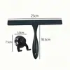 Limpador de Vidro, Limpador de Aço Inoxidável, Lâmina de Silicone, Limpador de Janelas Doméstico, Limpador para Bancadas de Banheiro