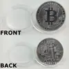 BTC XRP ADA ETH Dogecoin metal nova moeda digital virtual Bitcoin moeda de coleção