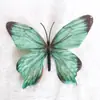 Mariposa Puntiaguda Tridimensional 3D Flor Artificial Decoración DIY para Pasador, Popular en Xiaohongshu, Flor Decorativa para Pared de Salón de Bodas