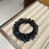 Coreia do Sul Dongdaemun Corda de Cabeça Cristal Strass Corda de Cabelo Pulseira Uso Duplo Versátil Elástico de Rabo de Cavalo Anel de Cabelo Celebridade da Internet Adorno de Cabeça Simples