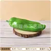 Venta al por mayor directa de fábrica de todo tipo de verduras de tacto de alta simulación PU verduras falsas PU simulación pepino col
