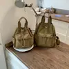 Transfronterizo 2026 Nueva Mochila Versátil con Cordón para Viajes Diarios Gran Capacidad Bolso de Mano para Hombro Cruzado Simple y Elegante