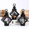 Decoraciones Transfronterizas Nuevas de Halloween Lámpara de Viento Retro Adornos Creativos para Ambiente de Fiesta Accesorios de Arreglo Luminoso Electrónico