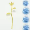 Soporte Creativo de Cristal Rosa de Lujo Ligero Regalo de Cumpleaños Regalo de San Valentín Soporte para Flores Adorno para Sala de Estar Dormitorio Venta al por Mayor