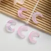 Novas Explosões Estilo Fada Celebridade Acessórios de Esmalte Colorido Meia-Lua Multicolor Misturado DIY Pequenos Acessórios de Joia Pulseira Colar