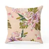 Fundas de almohada con estampado de plantas y flores, fundas para cojines de sofá, fundas para respaldos de cama, fundas de almohada para siestas de oficina y fundas de almohada para decoración del hogar