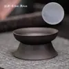 Ornamento de Animal de Argila Roxa para Chá, Pode Ser Usado como Brinquedo de Chá, Acessório de Cerimônia do Chá Esculpido à Mão, Decoração de Conjunto de Chá Estilo Zen