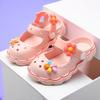 Zapatos de Cueva para Niños Verano Niñas Lindos Princesa Niños Pequeños y Medianos Ropa Exterior para Bebés Zapatos de Playa Antideslizantes Sandalias de Punta Cerrada