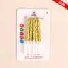 Estilo Coreano Vintage Decoración Decorativa para Pastel Creativa Fruta Tridimensional Cereza Forma de Cereza Vela Enchufe de Cumpleaños