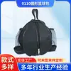 0110 Bolsa redonda de tecido Oxford para basquete treinamento de futebol de pé com bolso de rede zíper esportivo bolsa de ombro único feita sob medida