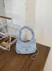 Bolso de Nube Plegado Estilo Coreano para Mujer 2026 Nuevo Diseño de Nicho Bolso de Mano de Moda para el Trabajo Bolso de Hombro Único Cruzado Transfronterizo