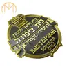 Fabricantes de metal personalizado placa de aluminio con acabado pulido y trefilado acero inoxidable herrajes logotipo de marca personalizado corrosión alúmina