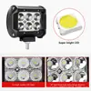 Luz LED para Coche 4 Pulgadas 18W para Techo Todoterreno Luz para Motocicleta Luz de Trabajo LED Foco de 6 LEDs Luz Alta Modelo Todoterreno
