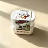 Caja de Almacenamiento Larga de Color Dopamina de Grado Alimenticio Caja de Almuerzo Desechable Caja de Almacenamiento Apilable